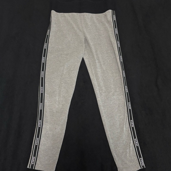 Guess Gray Leggings with Logo Detail - Picture 1 of 4